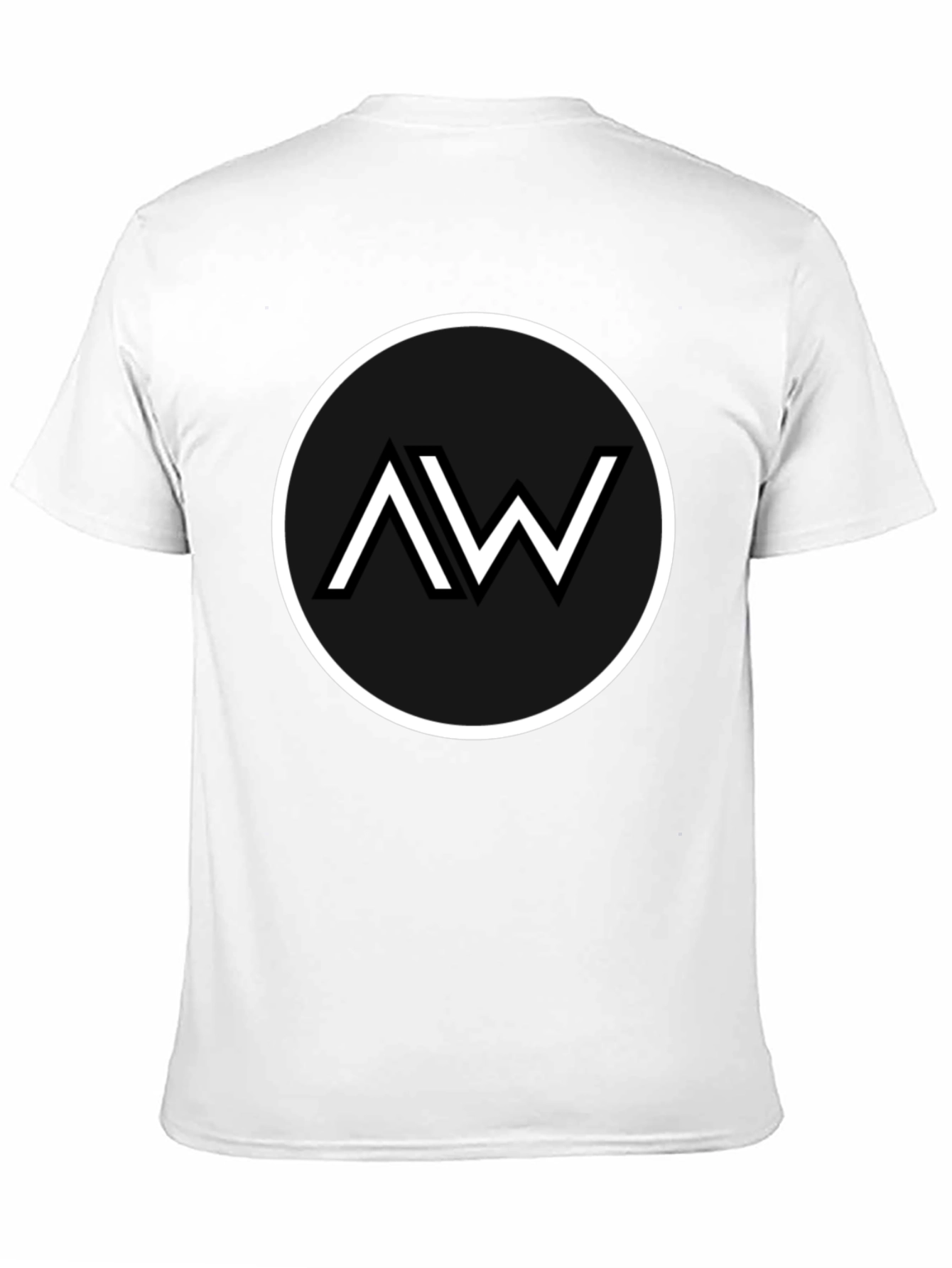 Black AW Logo Graphic Tee