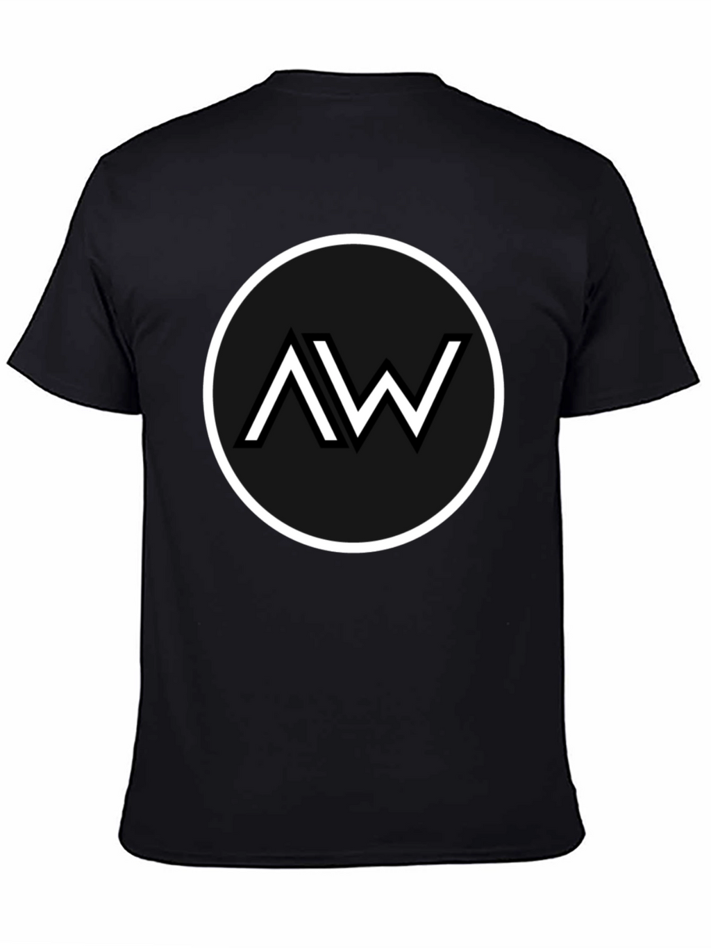 Black AW Logo Graphic Tee