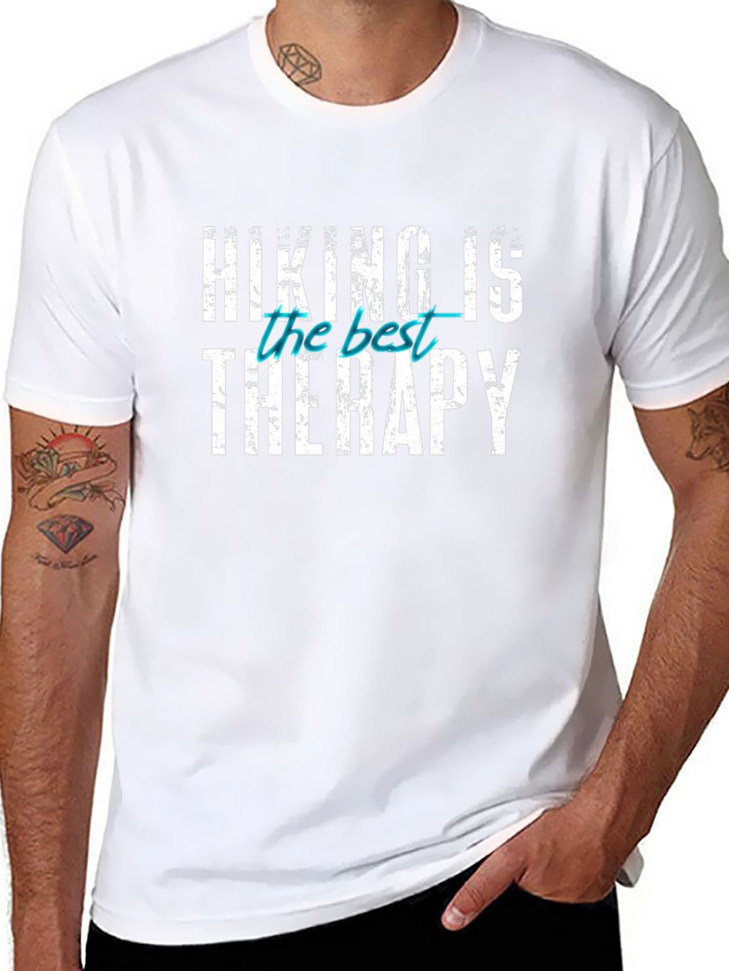Hiking Is The Best Therapy T-Shirt